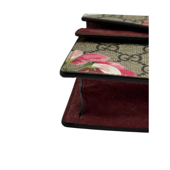 Gucci  GG Supreme Monogram Blooms Super Mini Dionysus Shoulder bag*Dry Rose - Picture 11 of 16